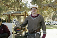 William McInnes meets a barn owl